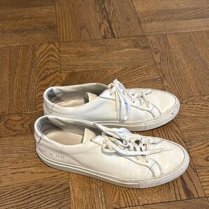 Common Projects White Achilles Low Sneakers